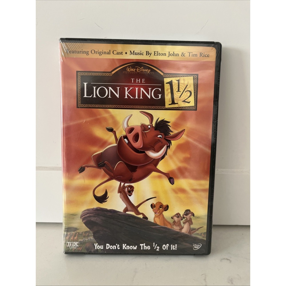 The Lion King 1 1/2 (DVD, 2004, 2-Disc Set) New Sealed Slipcover Disney